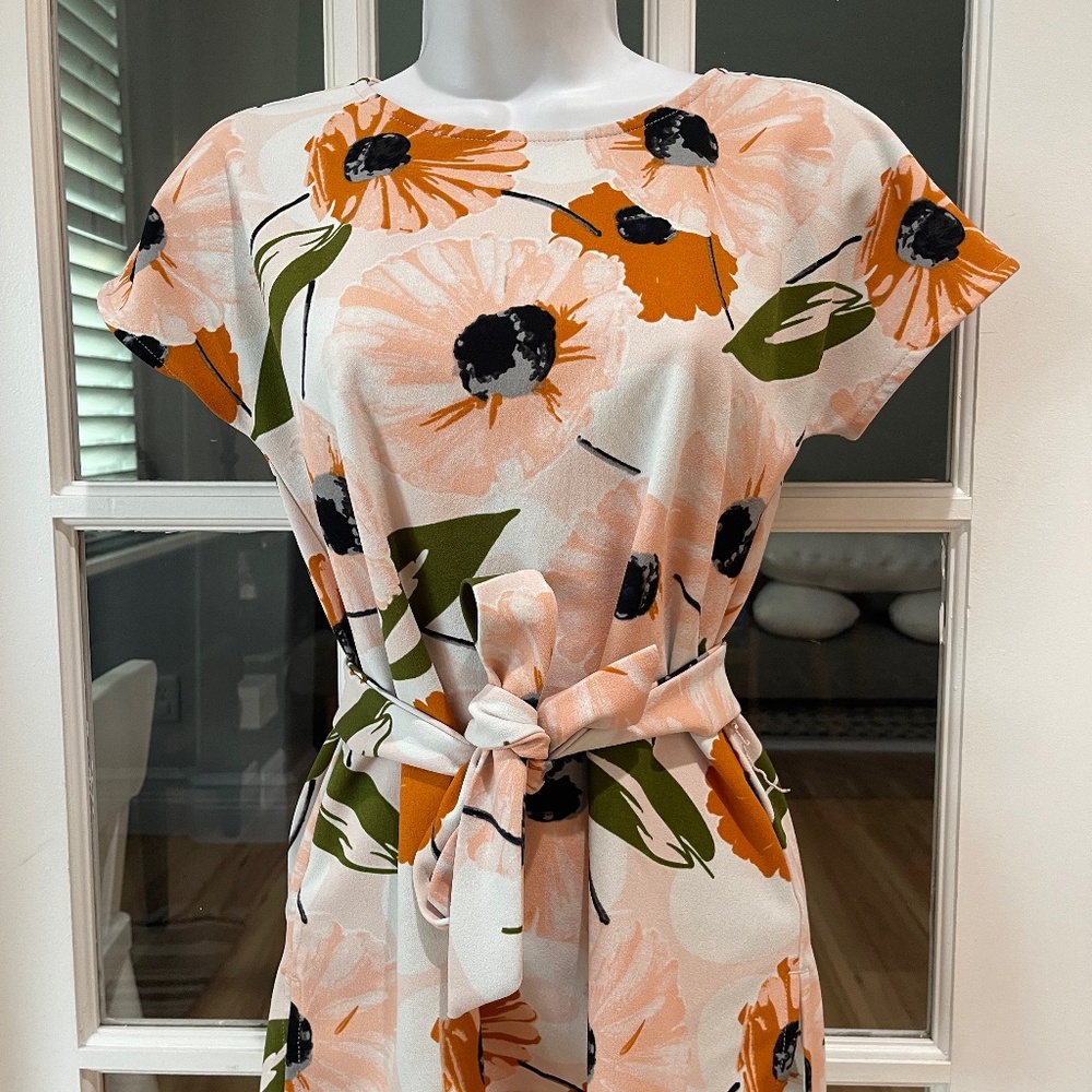 Ann Taylor Belted Blouse